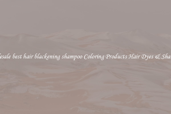 Wholesale best hair blackening shampoo Coloring Products Hair Dyes & Shampoos